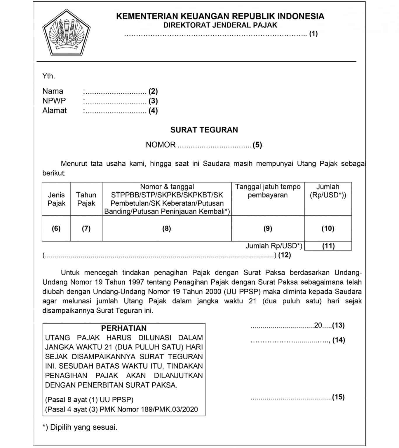 Contoh-Surat-Teguran-Pajak